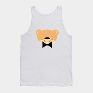 Teddy bear with Bowtie Tank Top